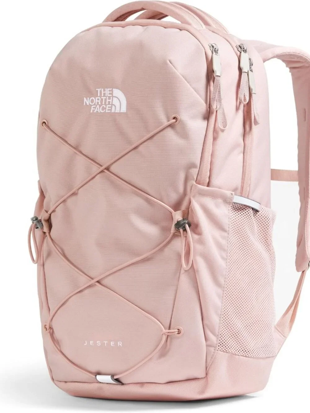 Stylish Women's Everyday Backpack in Pink Moss - Versatile, Durable, One Size